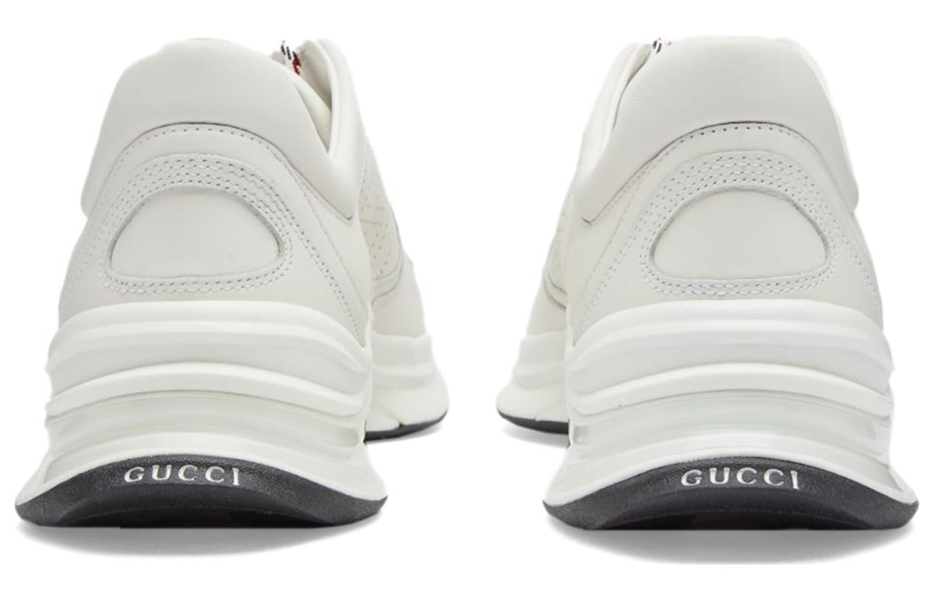 Gucci Run Sneaker 'Leather White' 圖 4