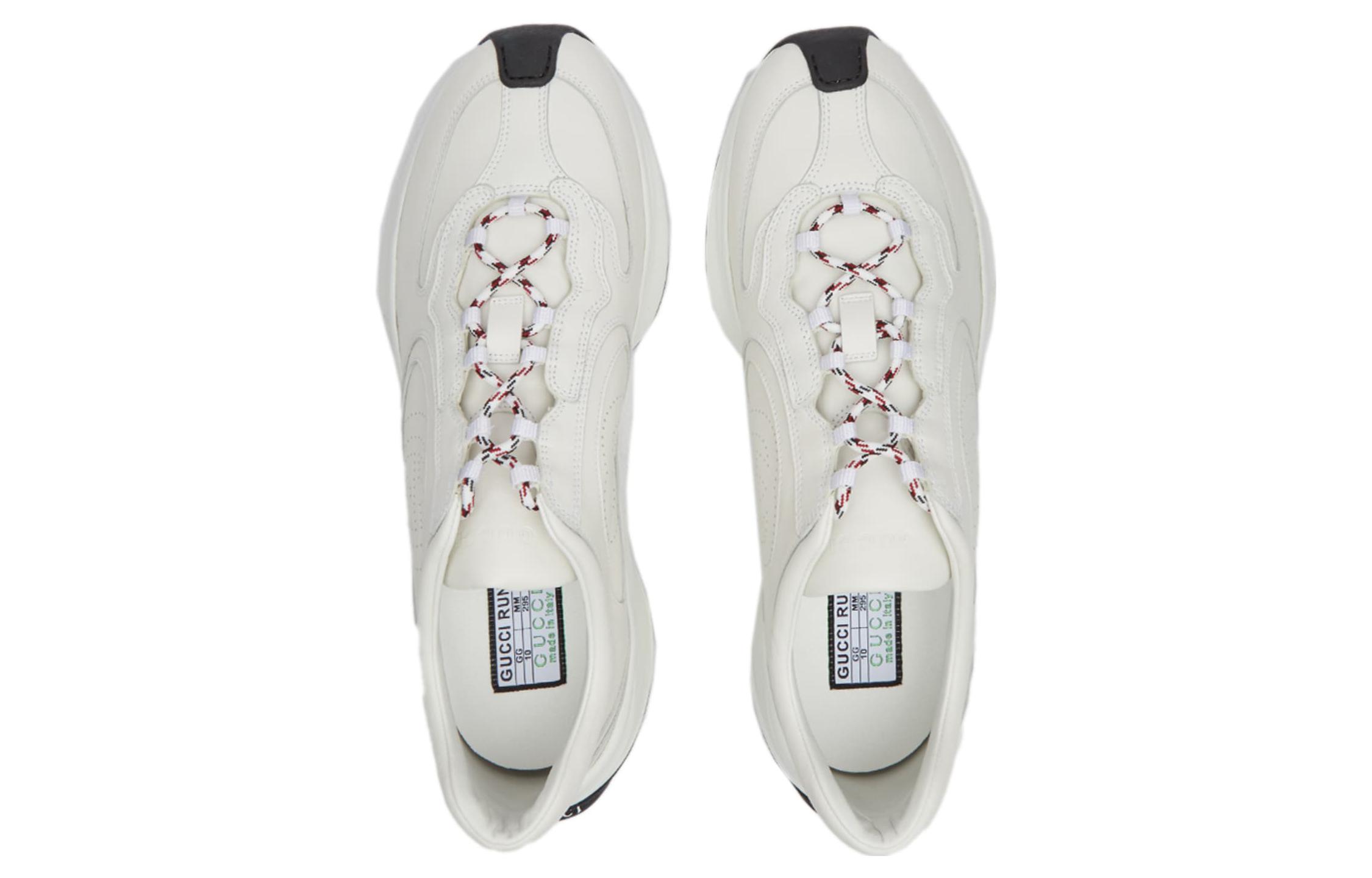 Gucci Run Sneaker 'Leather White' 圖 5