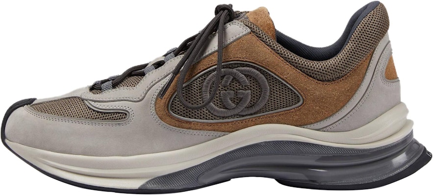 Gucci Run Sneaker 'Light Grey Brown' 749785-AAB62-1441 Buy Gucci Run Sneaker 'Light Grey Brown' 749785-AAB62-1441