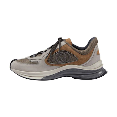Gucci Run Sneaker 'Light Grey Brown'