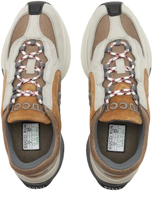 Gucci Run Sneaker 'Light Grey Brown' 749785-AAB62-1441 Shop Gucci Run Sneaker 'Light Grey Brown' 749785-AAB62-1441