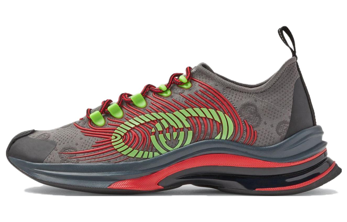 Gucci Run trainer with Interlocking G 'Dark Grey'