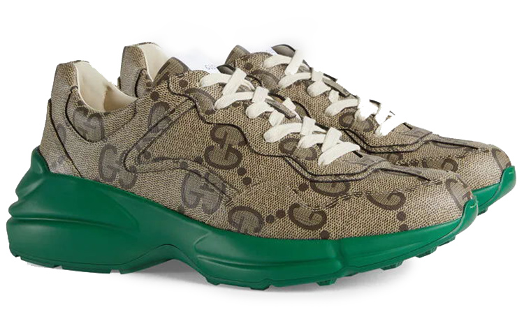 Order Gucci Rython 100 Grün Sneakers 680869-UMO00-9742