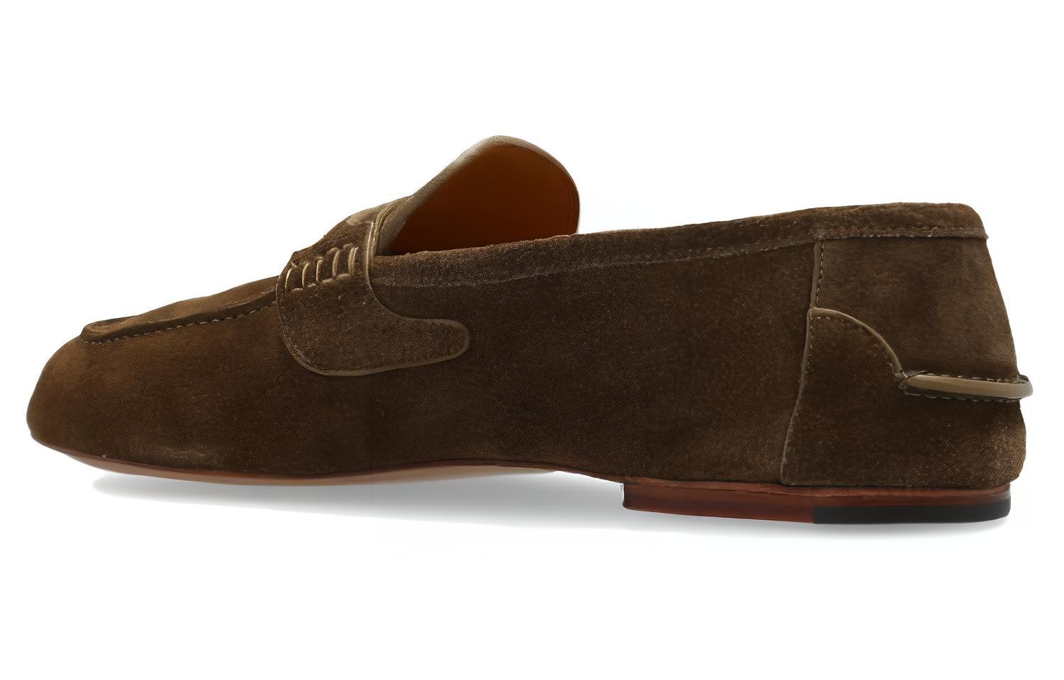 Shop Gucci San Andres Loafer 'Auratium Olive Green' 771339-AACVH-3306