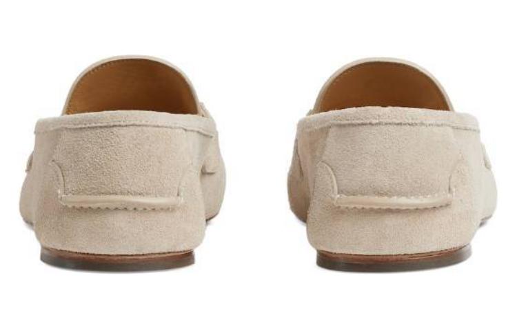 Shop Gucci San Andres Loafer 'Oatmeal' Lelaki/Wanita Kejujalanan 771339-AACVH-9511