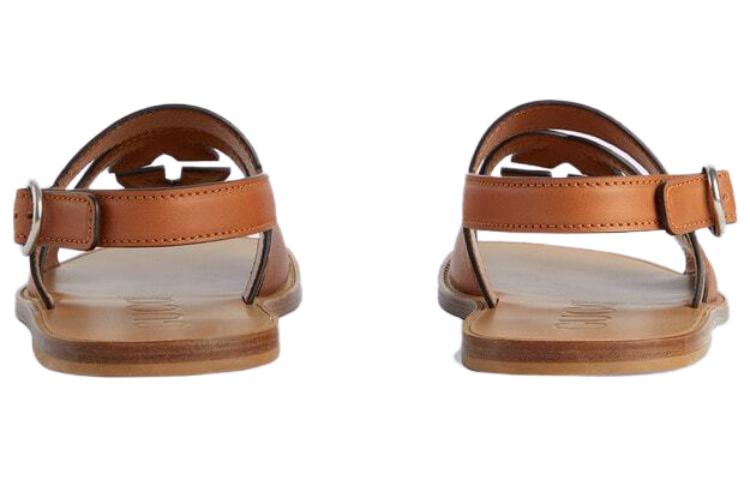 Shop Sandal Gucci 'Interlocking G - Cokelat' 723627-US000-2176