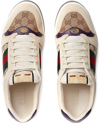 Gucci Screener 'GG Enamel Stripe - Beige' 546551-HVKI0-9765 Lookbook Gucci Screener 'GG Enamel Stripe - Beige' 546551-HVKI0-9765