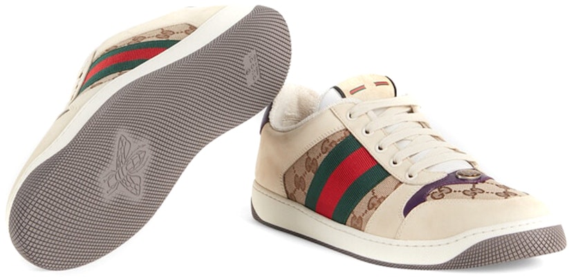 Gucci Screener 'GG Enamel Stripe - Beige' 546551-HVKI0-9765 Purchase Gucci Screener 'GG Enamel Stripe - Beige' 546551-HVKI0-9765