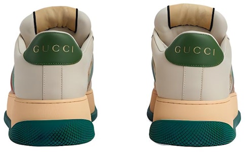 GUCCI古馳 Screener 皮革 百搭舒適 低幫 板鞋 男款 綠色 Purchase GUCCI古馳 Screener 皮革 百搭舒適 低幫 板鞋 男款 綠色