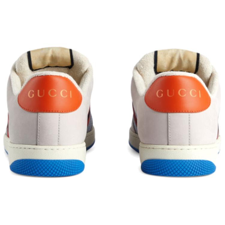 Purchase GUCCI古馳 Screener 鞋帶 時尚板鞋 男款 灰藍紅