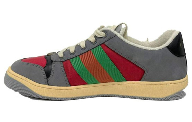 Gucci Screener 'Grey Red Green Enamel'