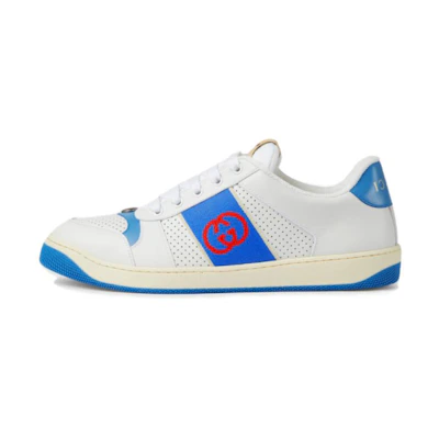Gucci Screener 'Interlocking G - White Blue'