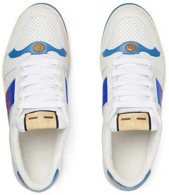 Gucci Screener '双G - 白蓝' 765054-AACV8-9055 Shop Gucci Screener '双G - 白蓝' 765054-AACV8-9055
