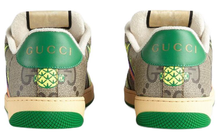 Gucci GG Tropical Patterns Sneakers 'Tan Multi' 圖 4