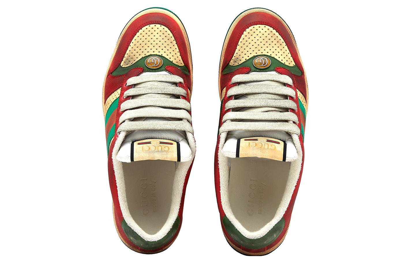 Gucci Screener 'Red Beige Green' 圖 4