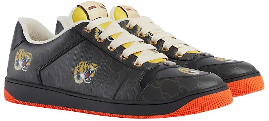 Gucci Screener '虎' 运动鞋 703151-UXV40-1098 Lookbook Gucci Screener '虎' 运动鞋 703151-UXV40-1098