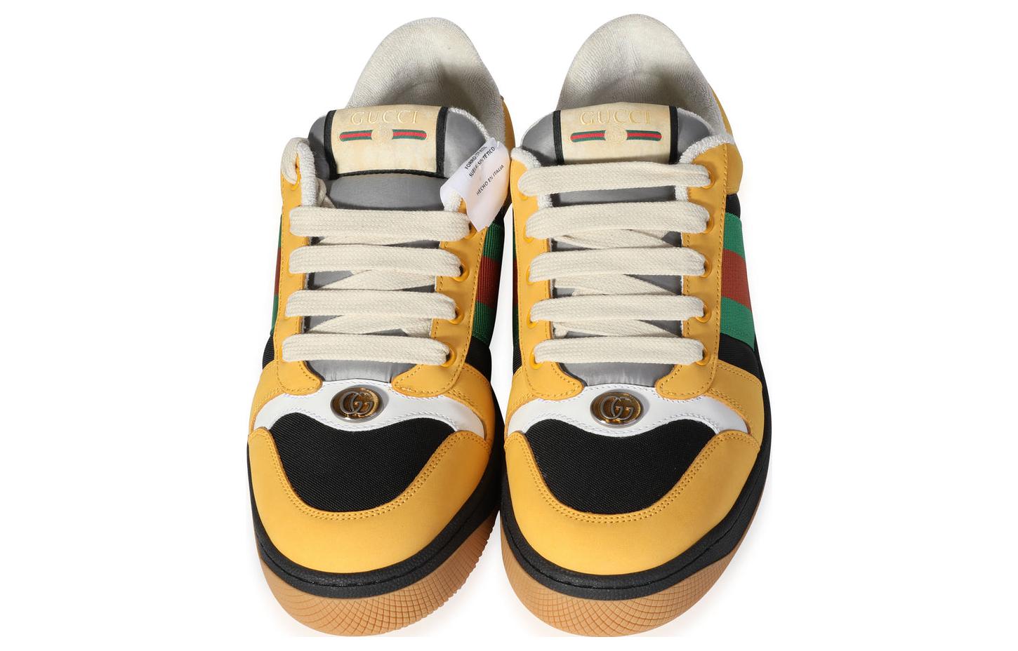 Lookbook 구찌 스크리너 옐로우 (Gucci Screener Yellow) 576223-9PYQ0-1097