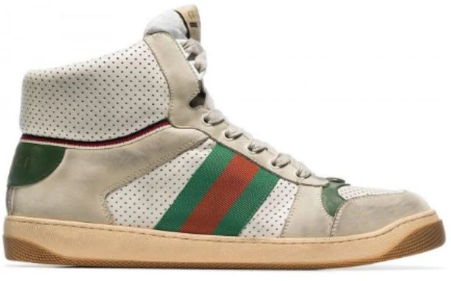 Gucci Screener Alta ''Bianco Verde'' 563485-0YI30-9560 Order Gucci Screener Alta ''Bianco Verde'' 563485-0YI30-9560