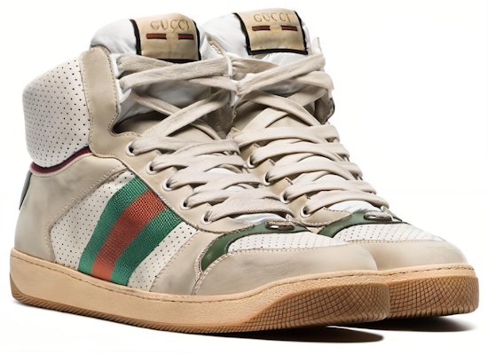 Gucci Screener High 'Blanco Verde' 563485-0YI30-9560 Lookbook Gucci Screener High 'Blanco Verde' 563485-0YI30-9560
