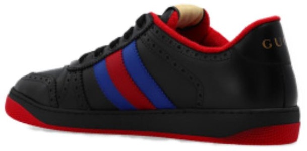 Gucci Screener Low-Top Sneakers 'Hitam Biru Merah' 722602-AAA9P-1093 Shop Gucci Screener Low-Top Sneakers 'Hitam Biru Merah' 722602-AAA9P-1093