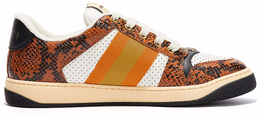 GUCCI古馳 Screener 低幫 時尚板鞋 男款 棕白 Order GUCCI古馳 Screener 低幫 時尚板鞋 男款 棕白