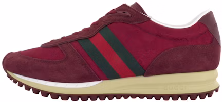 GUCCI Screener Re-Motion GG Stripe Low-Top Casual Shoes Red Sneakers 832461 AAEW3 6141 GUCCI Screener Re-Motion GG Stripe Low-Top Casual Shoes Red Sneakers 832461 AAEW3 6141