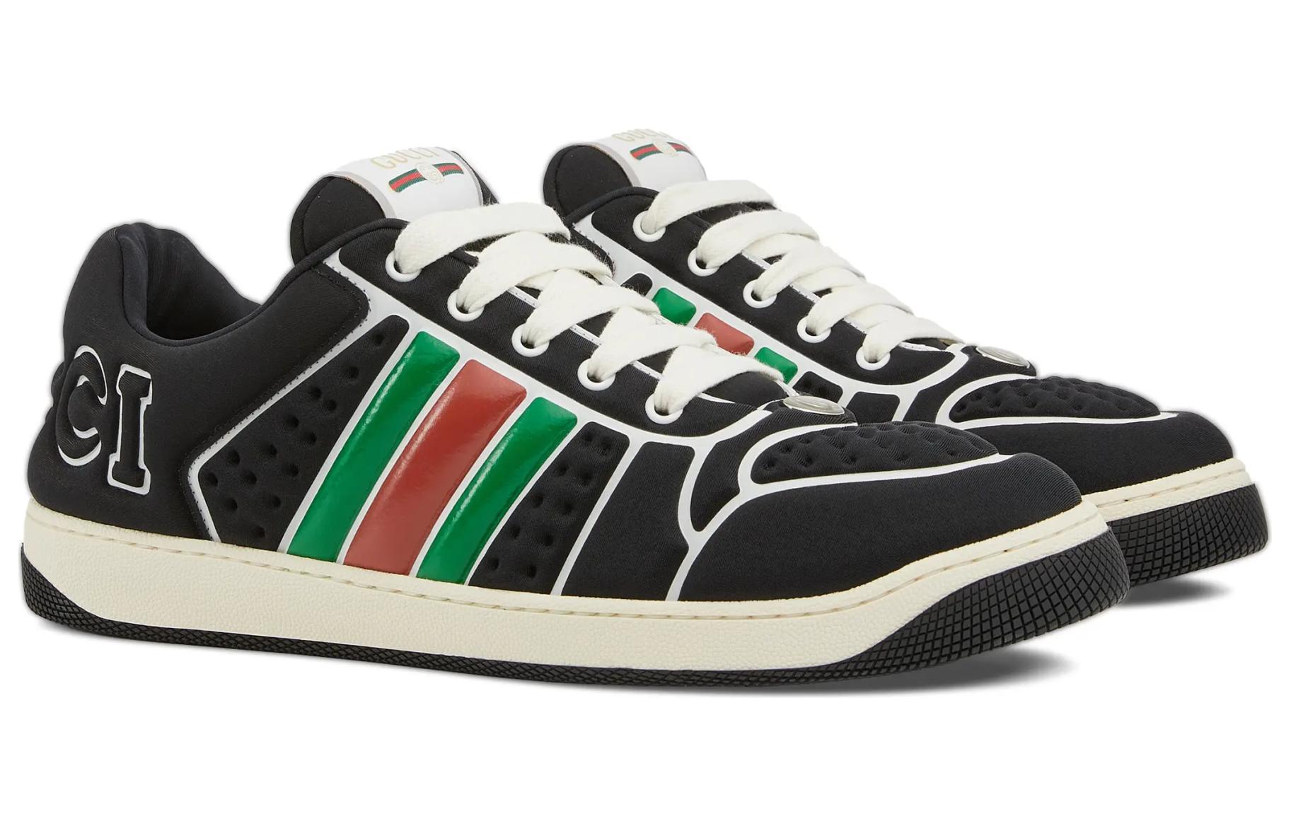 Lookbook Gucci Zapatilla Screener 'Negro Neopreno' 780260-FAC6S-1000