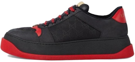 Gucci Screener Sneaker 'Black Red' 750048-FAB39-1058 Gucci Screener Sneaker 'Black Red' 750048-FAB39-1058