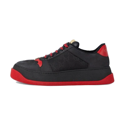 Gucci Screener Sneaker 'Black Red'