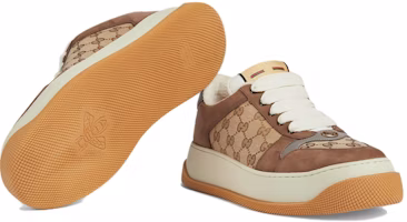 Gucci Screener Sneaker 'GG Monogram - Beige Cokelat' 750048-FAB39-9754 Details for Gucci Screener Sneaker 'GG Monogram - Beige Cokelat' 750048-FAB39-9754