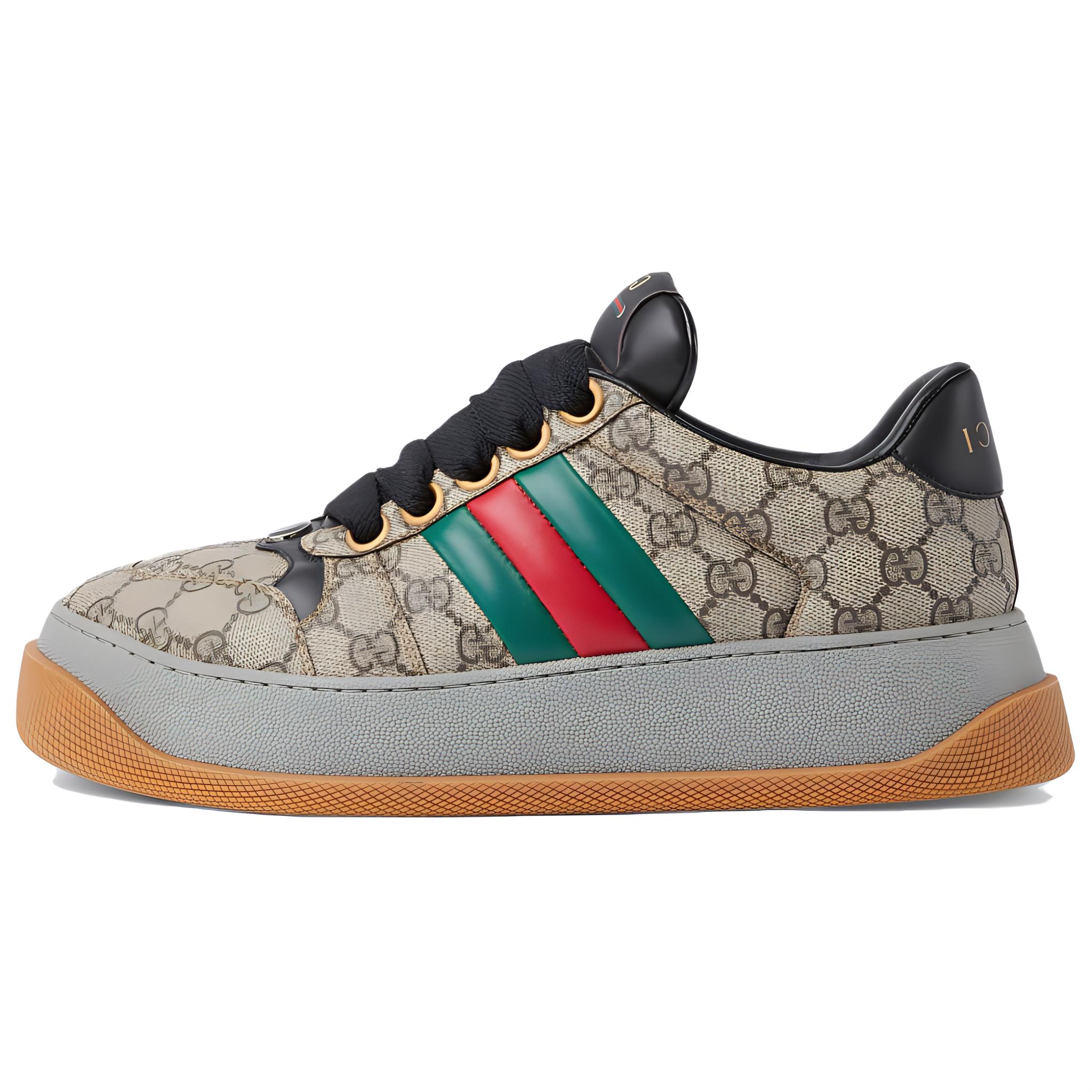 Gucci Screener Sneaker 'GG Monogram - Beige Ebony' 771460-FACTH-9749