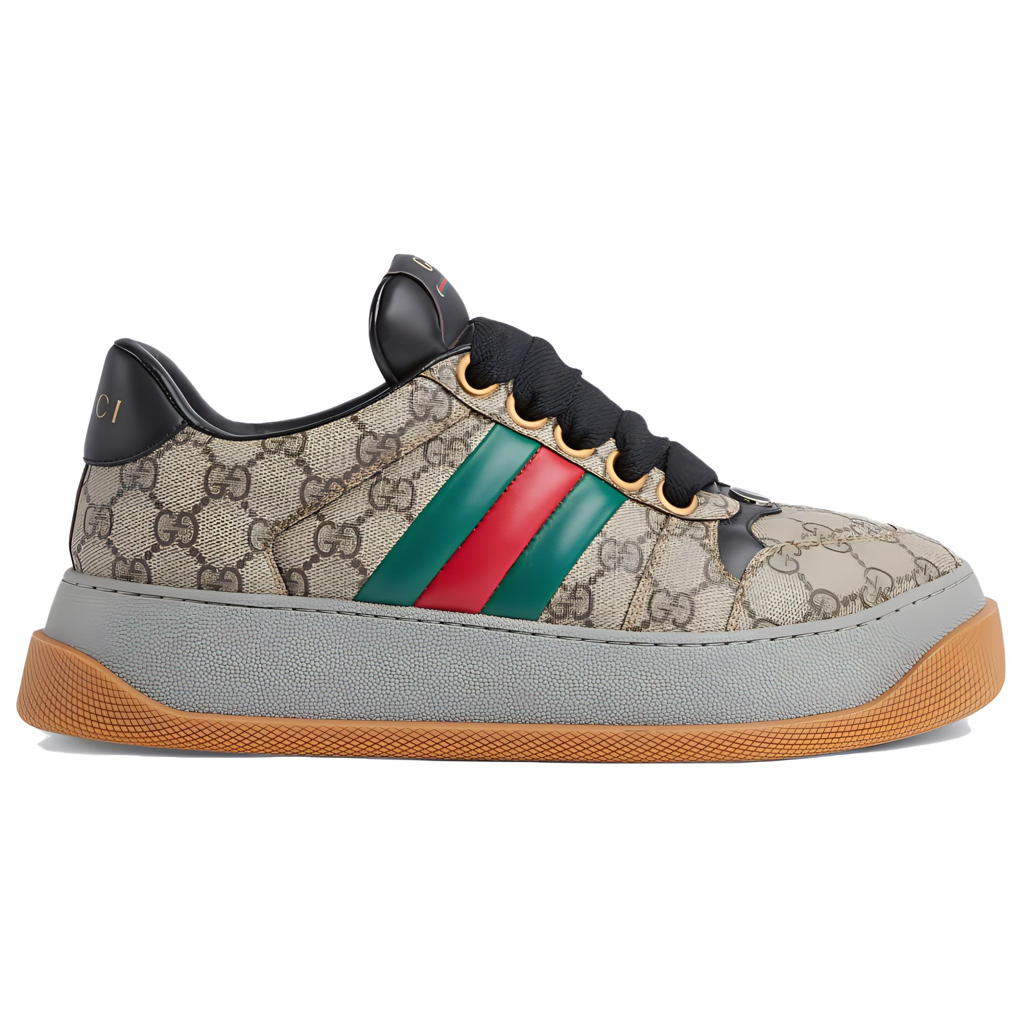 Order Gucci复古运动鞋‘GG老花 - 米褐色’ 771460-FACTH-9749