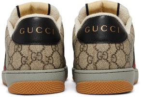 GUCCI 古馳 Screener系列 GG琺瑯 百搭舒適 低筒時尚板鞋 烏木色 Details for GUCCI 古馳 Screener系列 GG琺瑯 百搭舒適 低筒時尚板鞋 烏木色