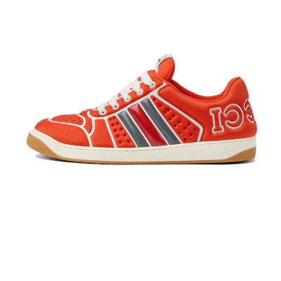 Gucci Screener Sneaker 'Orange Neoprene'