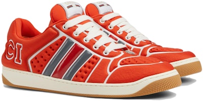 古驰Screener运动鞋'橙色氯丁橡胶' 780260-FAC6S-7602 Lookbook 古驰Screener运动鞋'橙色氯丁橡胶' 780260-FAC6S-7602