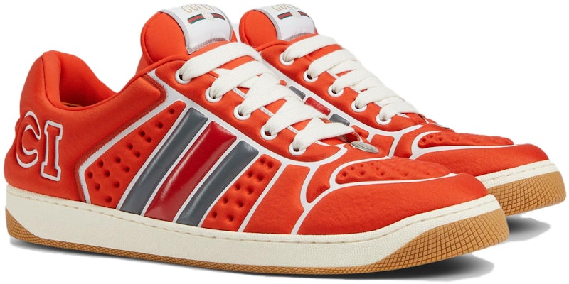 Gucci Screener Sneaker 'Orange Neoprene' 780260-FAC6S-7602 Lookbook Gucci Screener Sneaker 'Orange Neoprene' 780260-FAC6S-7602