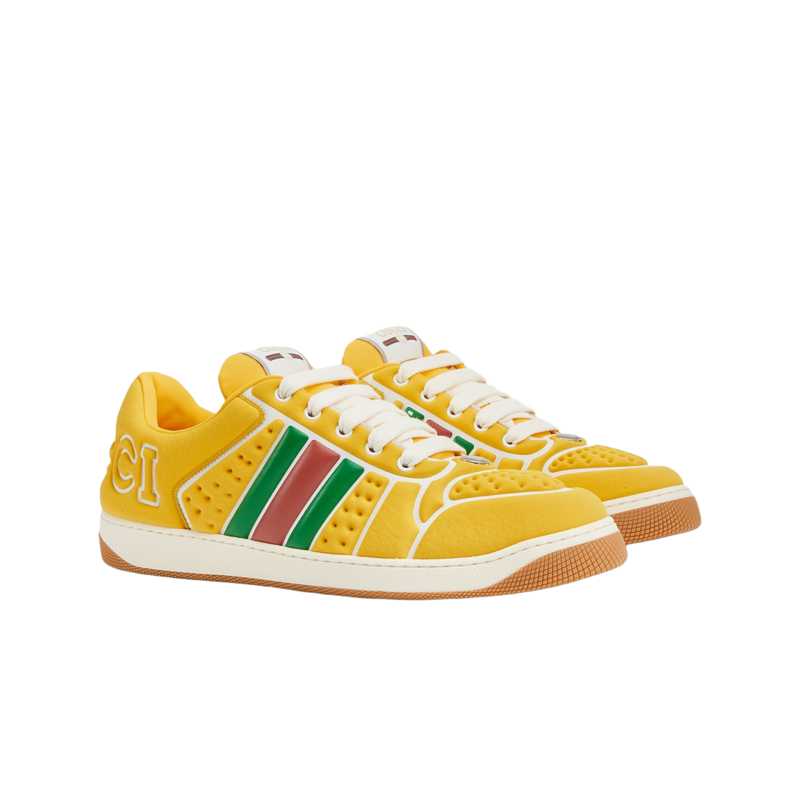 Order Gucci Screener Sneaker ''Geel Neopreen'' 782906-FAC6S-7042
