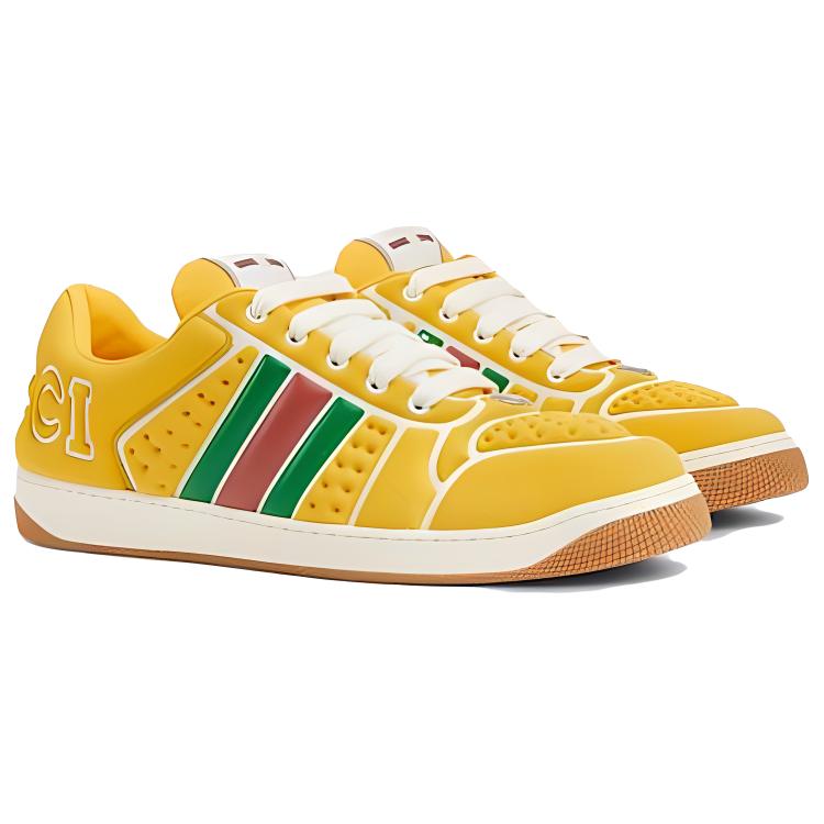Gucci Screener Sneaker 'Yellow Neoprene' 圖 3