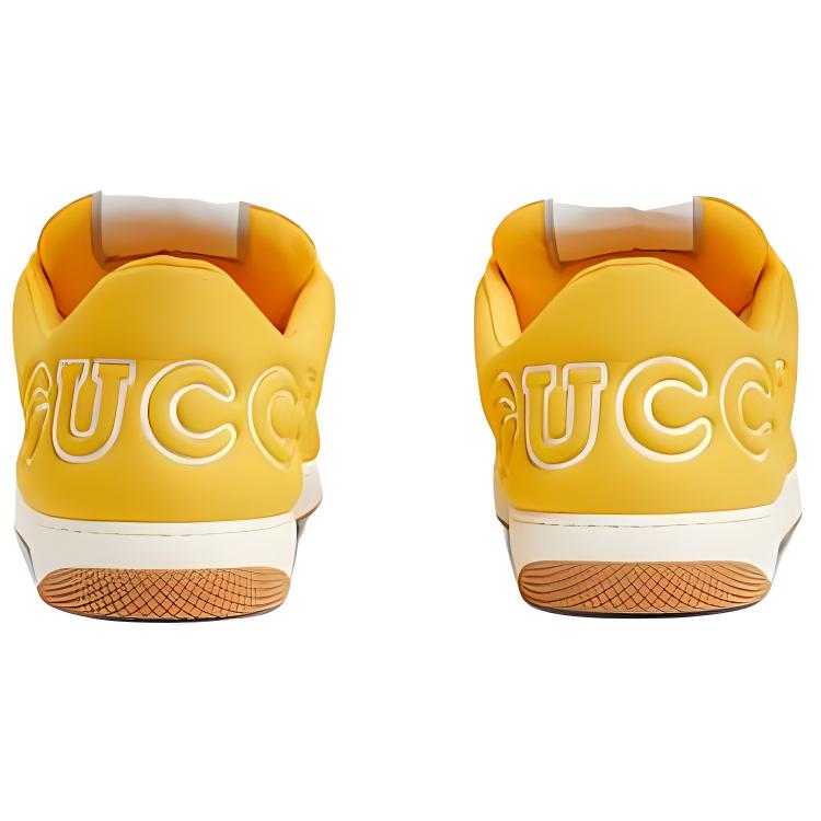 Gucci Screener Sneaker 'Yellow Neoprene' 圖 4