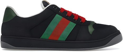 GUCCI古馳 Screener GG琺瑯 麂皮 運動 時尚板鞋 男款 黑色 Order GUCCI古馳 Screener GG琺瑯 麂皮 運動 時尚板鞋 男款 黑色