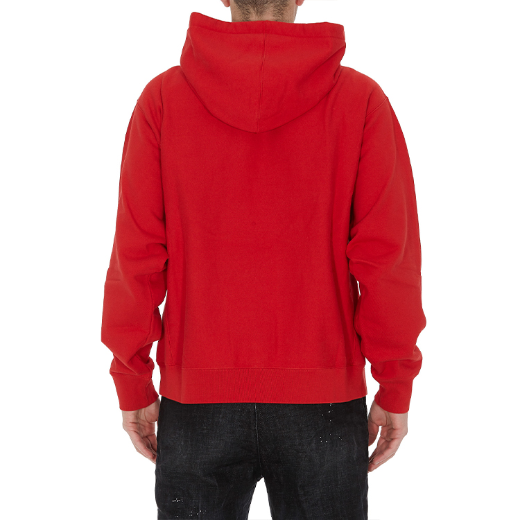 Purchase Hoodie Gucci Logo Seksiness Merah Pullover Fesyen 569828-XJCK2-6249