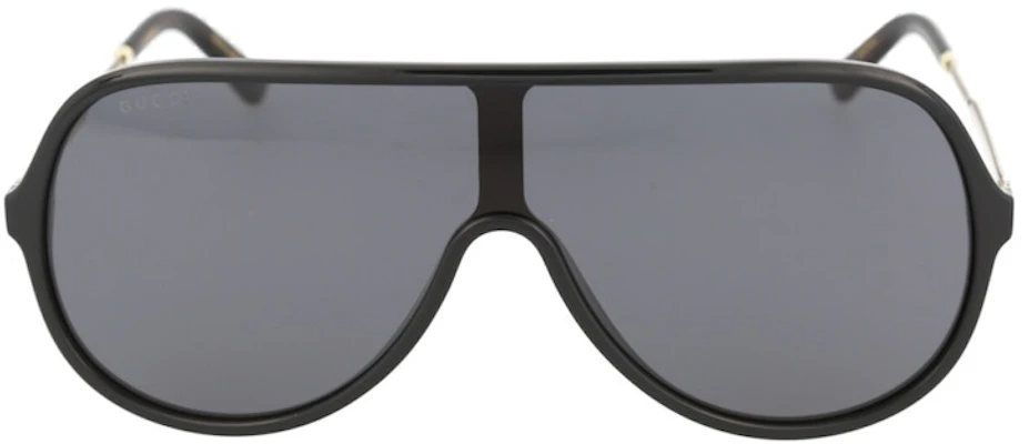 古驰护目镜太阳镜 黑色/金色/灰色 (型号: GG0199S-30001806-001) Order 古驰护目镜太阳镜 黑色/金色/灰色 (型号: GG0199S-30001806-001)