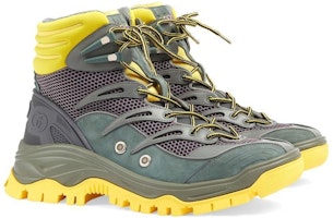 グッチ ショートブーツ「ファッションストラップ グレー」 698779-2KD20-5360 Lookbook グッチ ショートブーツ「ファッションストラップ グレー」 698779-2KD20-5360