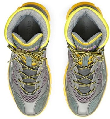 Gucci Lace Up Boot 'Grey Dark Green Yellow' 698779-2KD20-5360 Shop Gucci Lace Up Boot 'Grey Dark Green Yellow' 698779-2KD20-5360