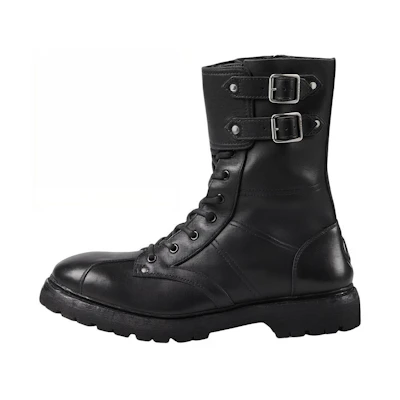 Gucci Short Boots 'Fashion Buckle Side Zip'