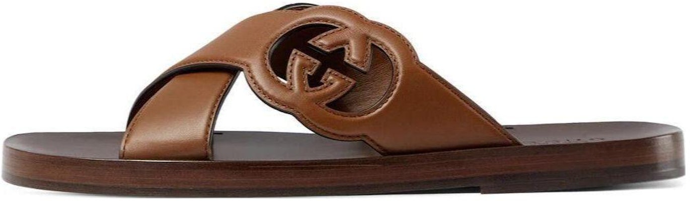 グッチ サイド インターロッキングG スライドサンダル 'ブラウン' 738471-US000-2535 738471-US000-2535 Buy グッチ サイド インターロッキングG スライドサンダル 'ブラウン' 738471-US000-2535 738471-US000-2535