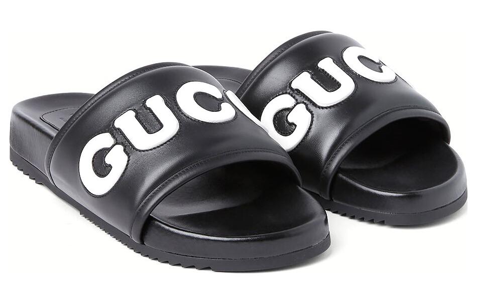 Gucci Jumbo Logo Slide 'Black White' 圖 3