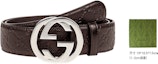 Buy GUCCI Signature Double G Brown Leather Belt 4cm with Gift Box 411924-CWC1N-2140