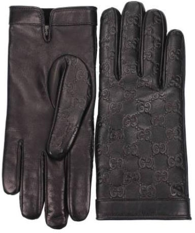 gucci-signature-elegant-fashion-print-gloves-black-unisex-434211-b65001000