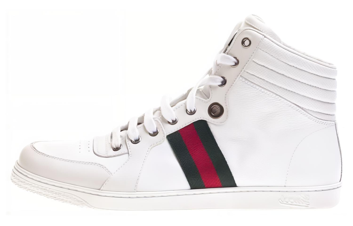 Gucci Signature High Leather 'White' 221825-ADFX0-9060